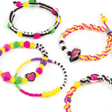 ميك إت ريل أساور نيون بالأسود والأبيض | Make It Real Neon Black & White Bracelets