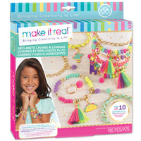 ميك إت ريل أساور نيو برايت بالسلاسل والتعليقات | Make It Real Neo-Brite Chains & Charms