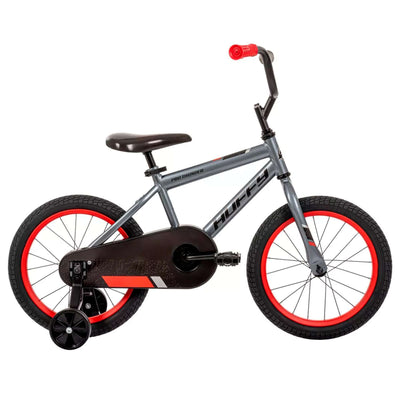 دراجة هافي برو ثندر رمادي وأحمر 16 إنش | Huffy Pro Thunder Grey & Red 16-Inch Bike