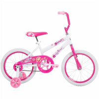 دراجة هافي سو سويت أبيض ووردي 16 إنش | Huffy So Sweet White & Pink 16-Inch Bike