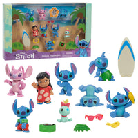 ستيـتش مجموعة مجسمات ديلوكس 13 قطعة | Disney Stitch Deluxe Figure Set 13 Pieces