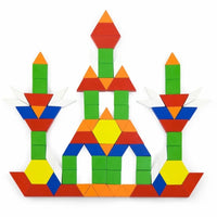 Viga Geometric Pattern Blocks 250 Pieces