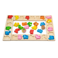 Viga Animal Carnival Shape Sorting Game
