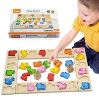 Viga Animal Carnival Shape Sorting Game