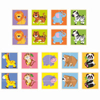 Viga Wild Animals Matching Puzzle