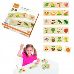 Viga Growing Puzzle Set
