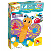 كاروتينا فراشة الأشكال والألوان | Lisciani Carotina Baby Butterfly Shapes & Colors