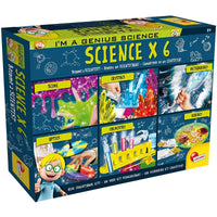 عبقري صغير مجموعة العلوم الستة | Lisciani I'm a Genius Science X6