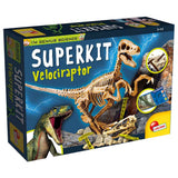 عبقري صغير طقم تنقيب فيلوسيرابتور | Lisciani I'm a Genius Super Kit Velociraptor