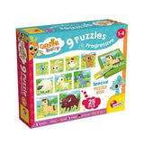كاروتينا ألغاز المزرعة المتدرجة | Lisciani Carotina Baby Progressive Farm Puzzles