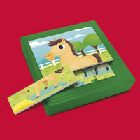 كاروتينا ألغاز المزرعة المتدرجة | Lisciani Carotina Baby Progressive Farm Puzzles