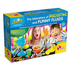 مختبر السوائل اللزجة والمضحكة | Lisciani I'm a Genius Disgusting & Funny Fluids Laboratory