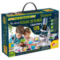 مختبر البحث العلمي 120 تجربة | Lisciani I'm a Genius Scientific Research Laboratory 120 Experiments