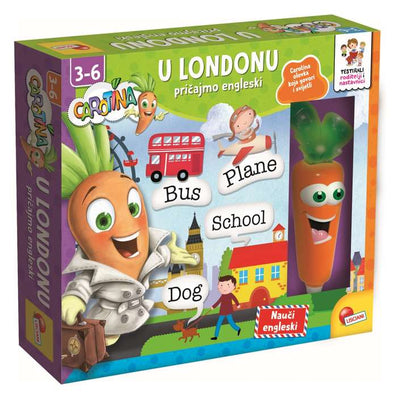 كاروتينا في لندن لتعلم الإنجليزية | Lisciani Carotina Goes to London