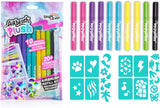 طقم إعادة تعبئة إيربرش بلاش 10 أقلام | Airbrush Plush Refill Kit 10 Markers