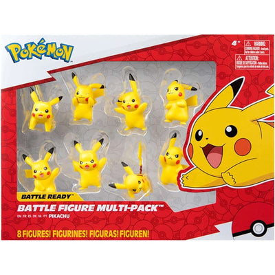 بوكيمون مجموعة بيكاتشو ثمانية مجسمات | Pokémon Pikachu Battle Figure 8-Pack