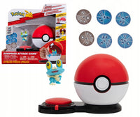 بوكيمون لعبة الهجوم المفاجئ فروكي مع بوكي بول | Pokémon Surprise Attack Game Froakie & Poké Ball