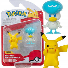 مجسمات بوكيمون بيكاتشو وكواكسلي | Pokémon Battle Figure Pack Pikachu & Quaxly