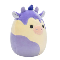سكويشمالوز بينيتو بقرة التوت الأزرق 19 سم | Squishmallows Benito Blueberry Cow 7.5-Inch Plush
