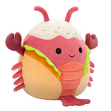 سكويشمالوز لورونو جراد البحر داخل ساندويتش 19 سم | Squishmallows Lorono Lobster Roll 7.5-Inch Plush