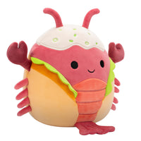 سكويشمالوز لورونو جراد البحر داخل ساندويتش 19 سم | Squishmallows Lorono Lobster Roll 7.5-Inch Plush