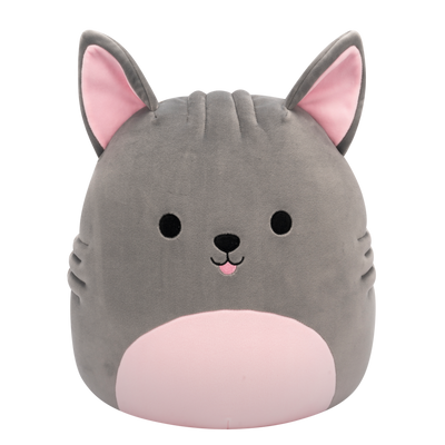 سكويشمالوز أفروديت الكلب الرمادي 30 سم | Squishmallows Aphrodite Grey Hairless Dog 12-Inch Plush