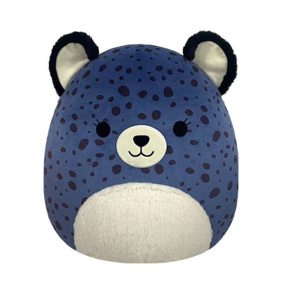 سكويشمالوز سبوتس الفهد الأزرق الكحلي 51 سم | Squishmallows Spotts Navy Blue Cheetah 20-Inch Plush