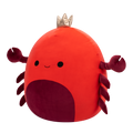 سكويشمالوز جورجيوس ملك السرطان الأحمر 61 سم | Squishmallows Georgios Red King Crab with Crown 24-Inch Plush