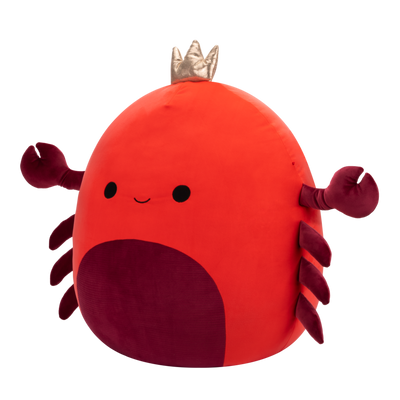 سكويشمالوز جورجيوس ملك السرطان الأحمر 61 سم | Squishmallows Georgios Red King Crab with Crown 24-Inch Plush