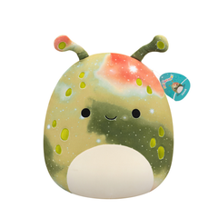 سكويشمالوز هوك الكائن الفضائي الأخضر 36 سم | Squishmallows Hawk Olive Green Alien 14-Inch Plush