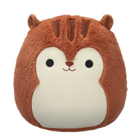 سكويشمالوز سوير السنجاب البني فازامالوز 30 سم | Squishmallows Sawyer Brown Squirrel Fuzzamallows 12-Inch Plush