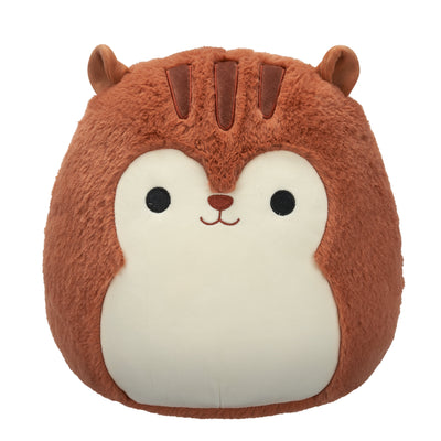 سكويشمالوز سوير السنجاب البني فازامالوز 30 سم | Squishmallows Sawyer Brown Squirrel Fuzzamallows 12-Inch Plush