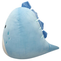 سكويشمالوز جون جون الديناصور الأزرق الرمادي 41 سم | Squishmallows John-John Slate Blue Dino 16-Inch Plush