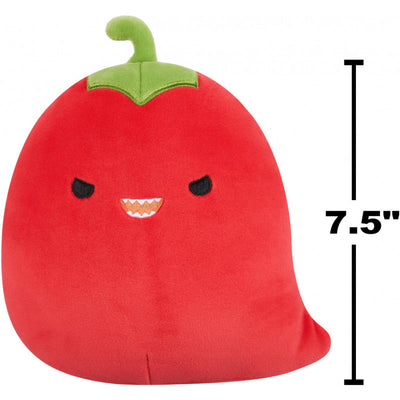 سكويشمالوز كريستو الفلفل الأحمر 19 سم | Squishmallows Christo Red Chili Pepper 7.5-Inch Plush