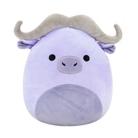 سكويشمالوز برادلي جاموس الماء البنفسجي 30 سم | Squishmallows Bradley Purple Water Buffalo 12-Inch Plush