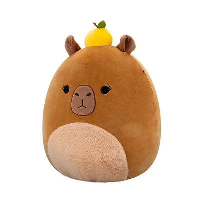 سكويشمالوز ليجيان الكابيبارا 30 سم | Squishmallows Lijian Brown Capybara 12-Inch Plush