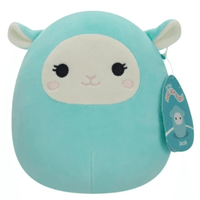 سكويشمالوز جاكوب الحمل الأزرق 19 سم | Squishmallows Jacob Aqua Blue Lamb 7.5-Inch Plush