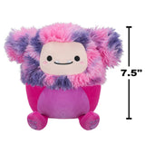 سكويشمالوز ووكسي بيغ فوت الأرجواني 19 سم | Squishmallows Woxie Magenta Bigfoot 7.5-Inch Plush