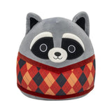 سكويشمالوز روكي الراكون بالسترة 19 سم | Squishmallows Rocky Raccoon in Sweater 7.5-Inch Plush