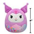 سكويشمالوز كورومي ستار شاين 20 سم | Squishmallows Kuromi Star Shine 8-Inch Plush