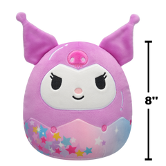 سكويشمالوز كورومي ستار شاين 20 سم | Squishmallows Kuromi Star Shine 8-Inch Plush