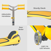 Yvolution Y Glider Air Scooter Yellow