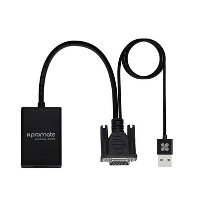 Promate ProLink-V2H VGA to HDMI adapter kit - main view
