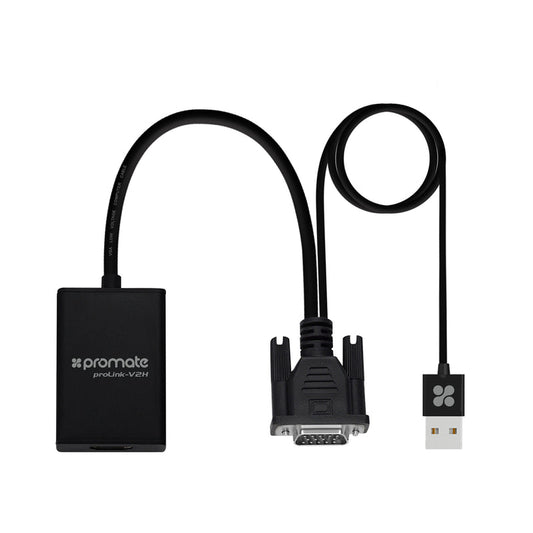 Promate ProLink-V2H VGA to HDMI adapter kit - main view