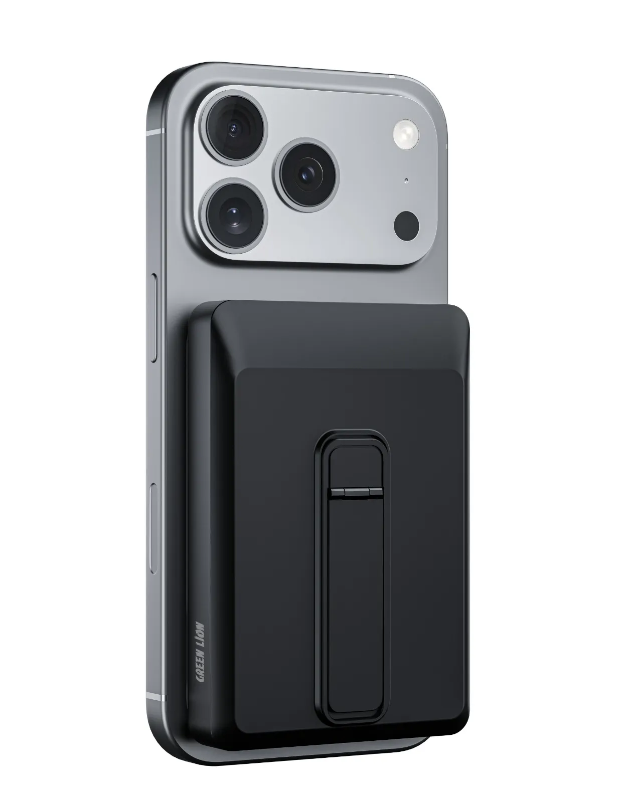 Green Lion Vita Power Bank 10000mAh MagSafe 20W PD – Black | باور بانك جرين لايون فيتا 10000ماه MagSafe أسود