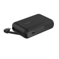 Bankeya Hêzê ya Belkin 10K bi Kabloya USB-C ya Yekbûyî - Bankeya Hêzê ya 10,000 mAh bi Kabloya Type-C