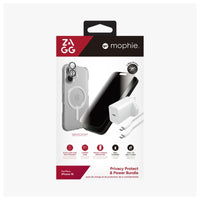 حزمة زاج 5 في 1 لآيفون 16 | Zagg 5 in 1 Bundle For iPhone 16 MagSafe Case Privacy Screen