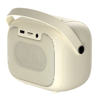 Axaftvana Bluetooth-ê ya Mini Karaoke Havit SK818BT Bej - Axaftvana Bluetooth-ê ya Mini Karaoke ya Havit bi Rengê Bej