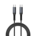كابل USB-C إلى USB-C بقدرة 100 واط 1 متر روك روز RRCS07CC1P | RockRose Powerline CC1 Pro 100W USB-C Cable 1m