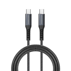 كابل USB-C إلى USB-C بقدرة 100 واط 1 متر روك روز RRCS07CC1P | RockRose Powerline CC1 Pro 100W USB-C Cable 1m